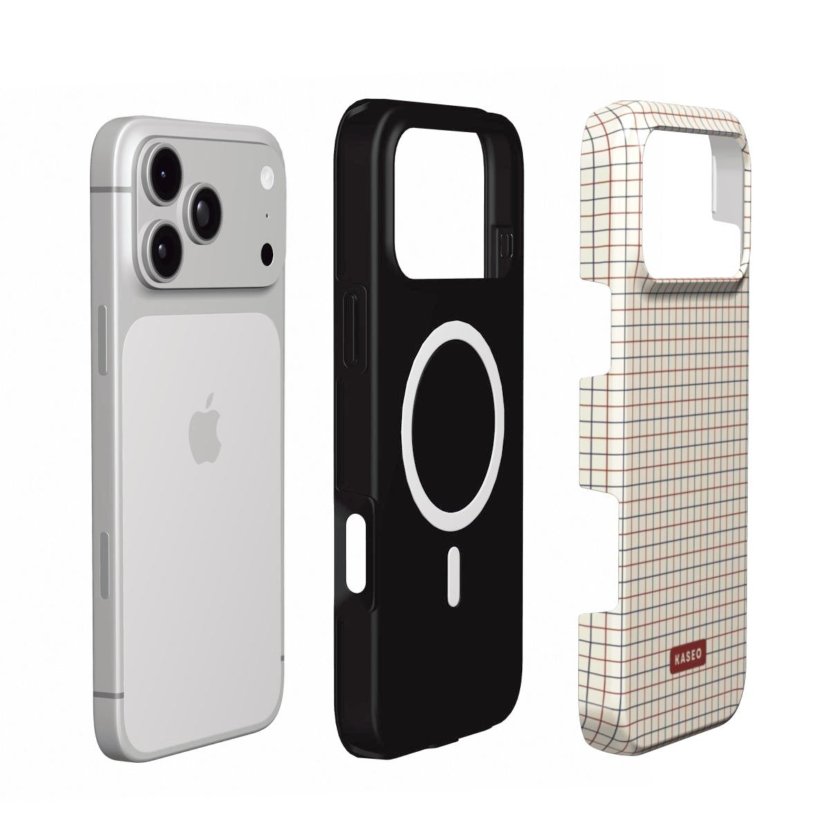Tattersall MagSafe phone case - MagSafe layers