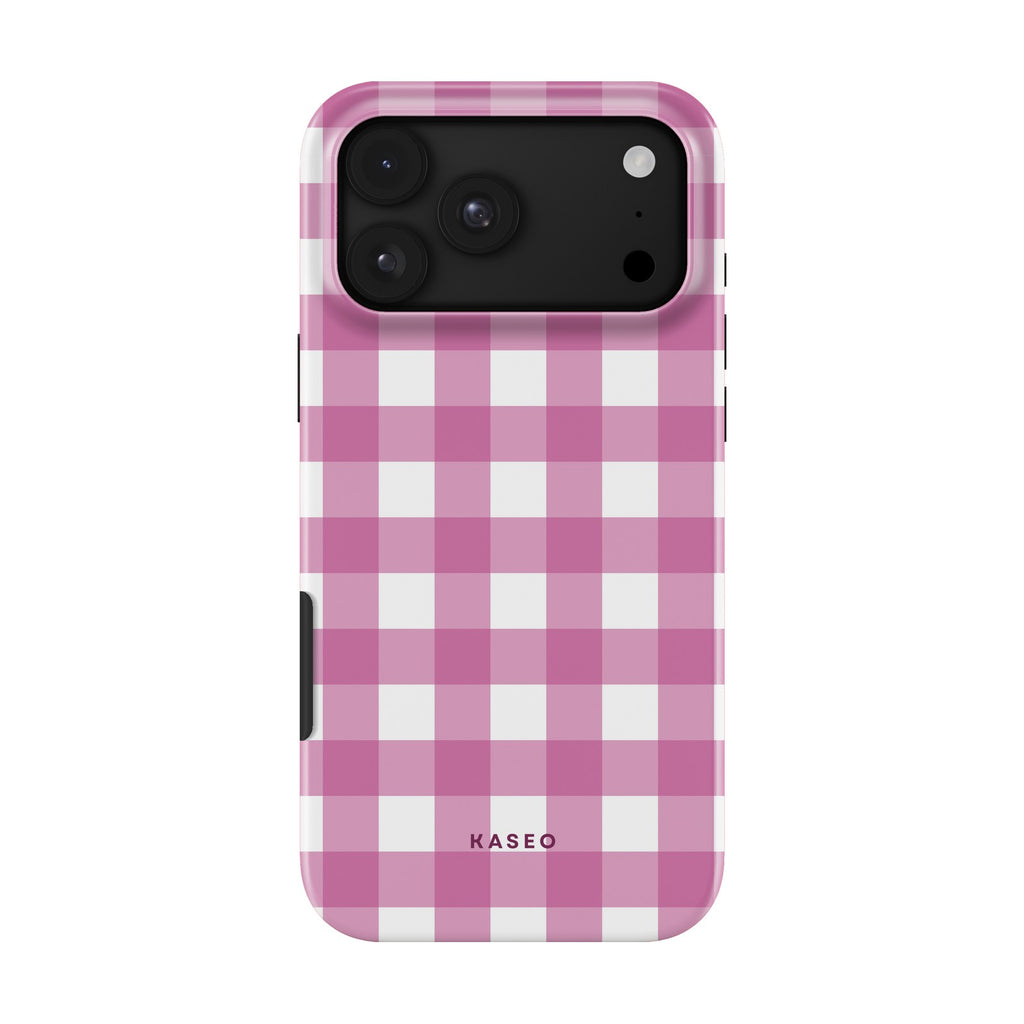 Gingham Pink case - iPhone 18 Pro