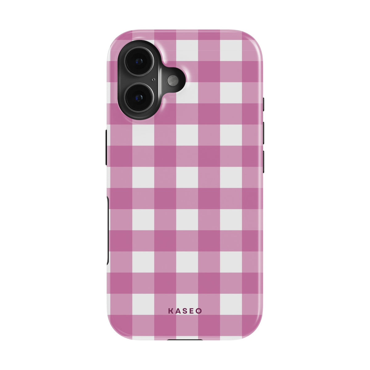 Gingham Pink case - iPhone 16