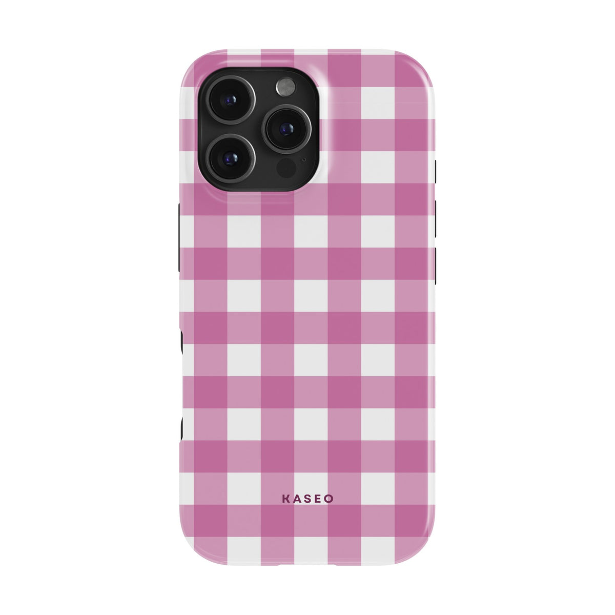 Gingham Pink case - iPhone 16 Pro Max