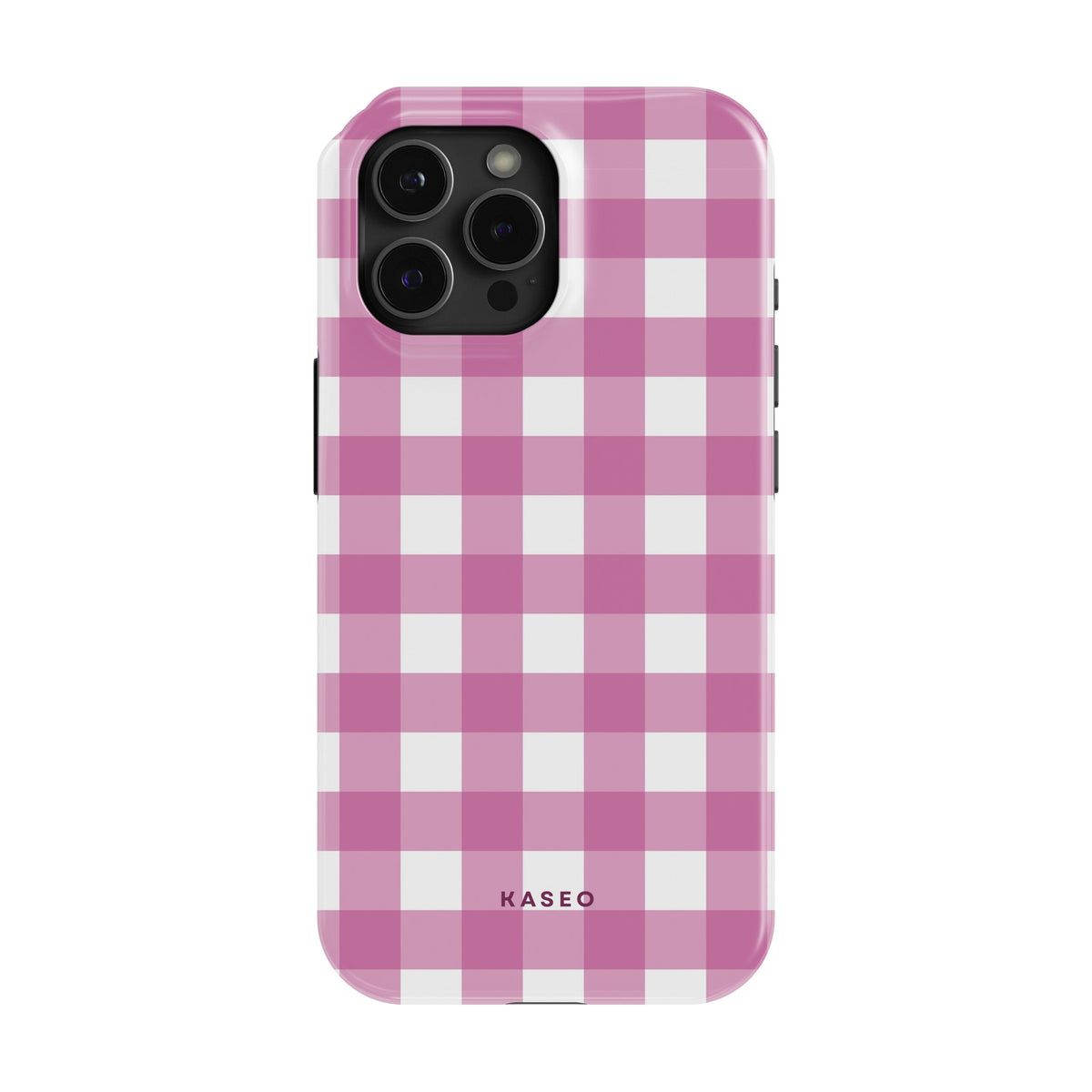 Gingham Pink case - iPhone 13 Pro Max