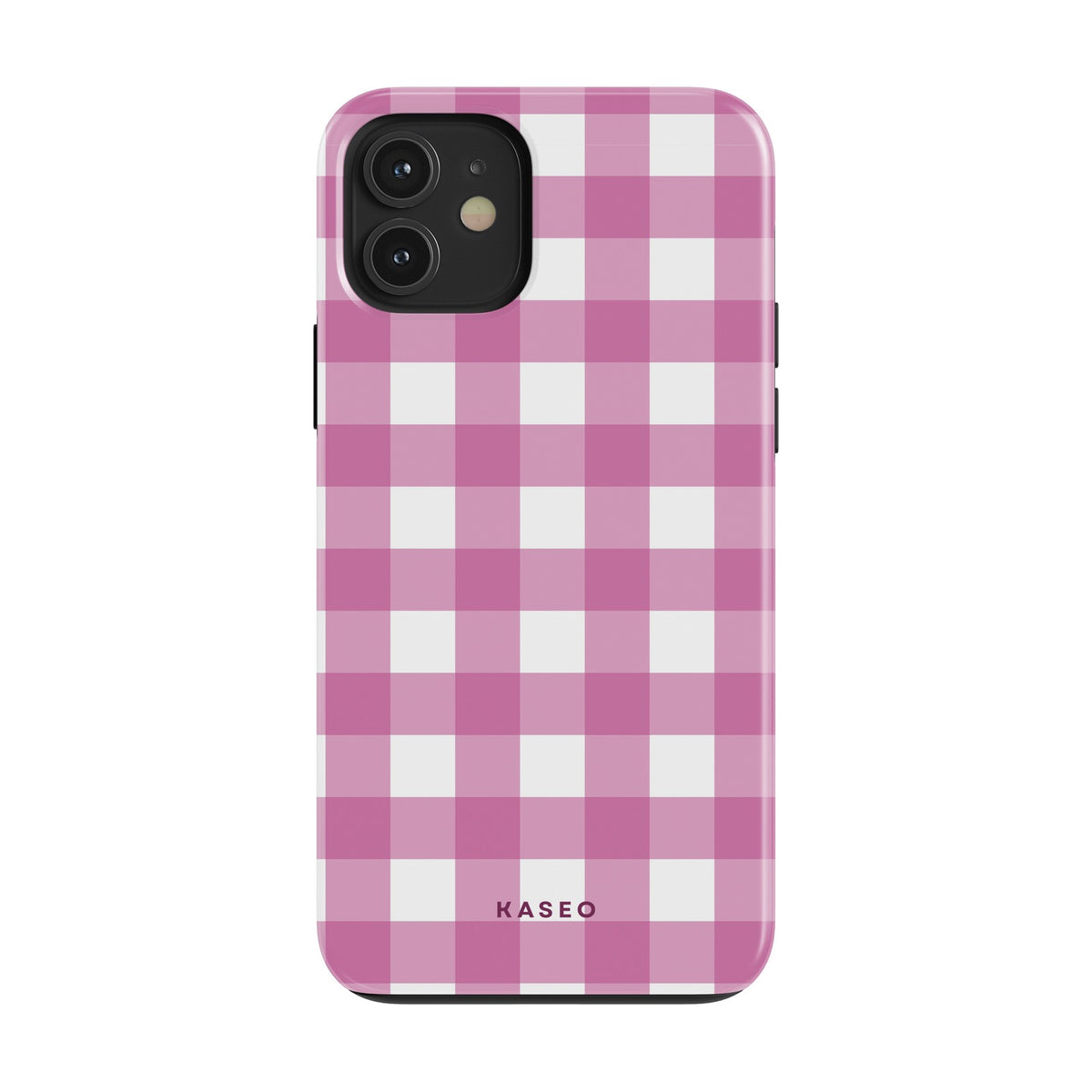 Gingham Pink case - iPhone 12