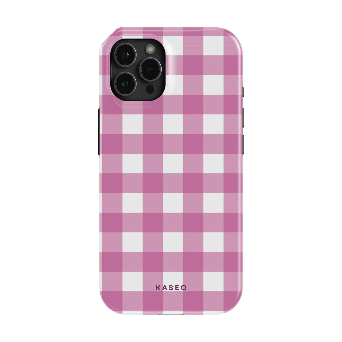 Gingham Pink case - iPhone 12 Pro