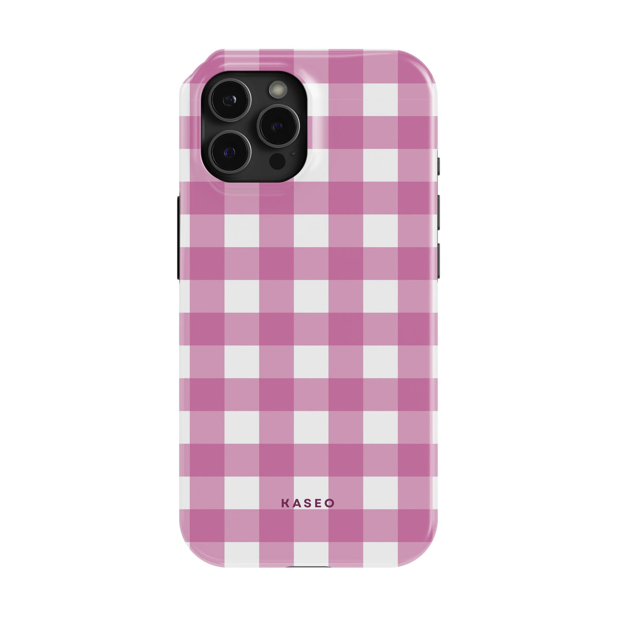 Gingham Pink case - iPhone 12 Pro Max