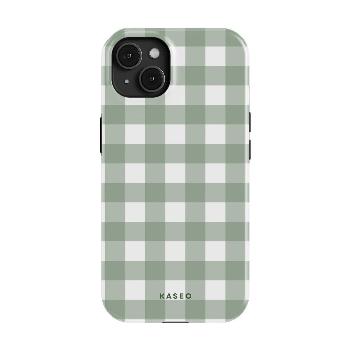 Gingham Sage case - iPhone 13