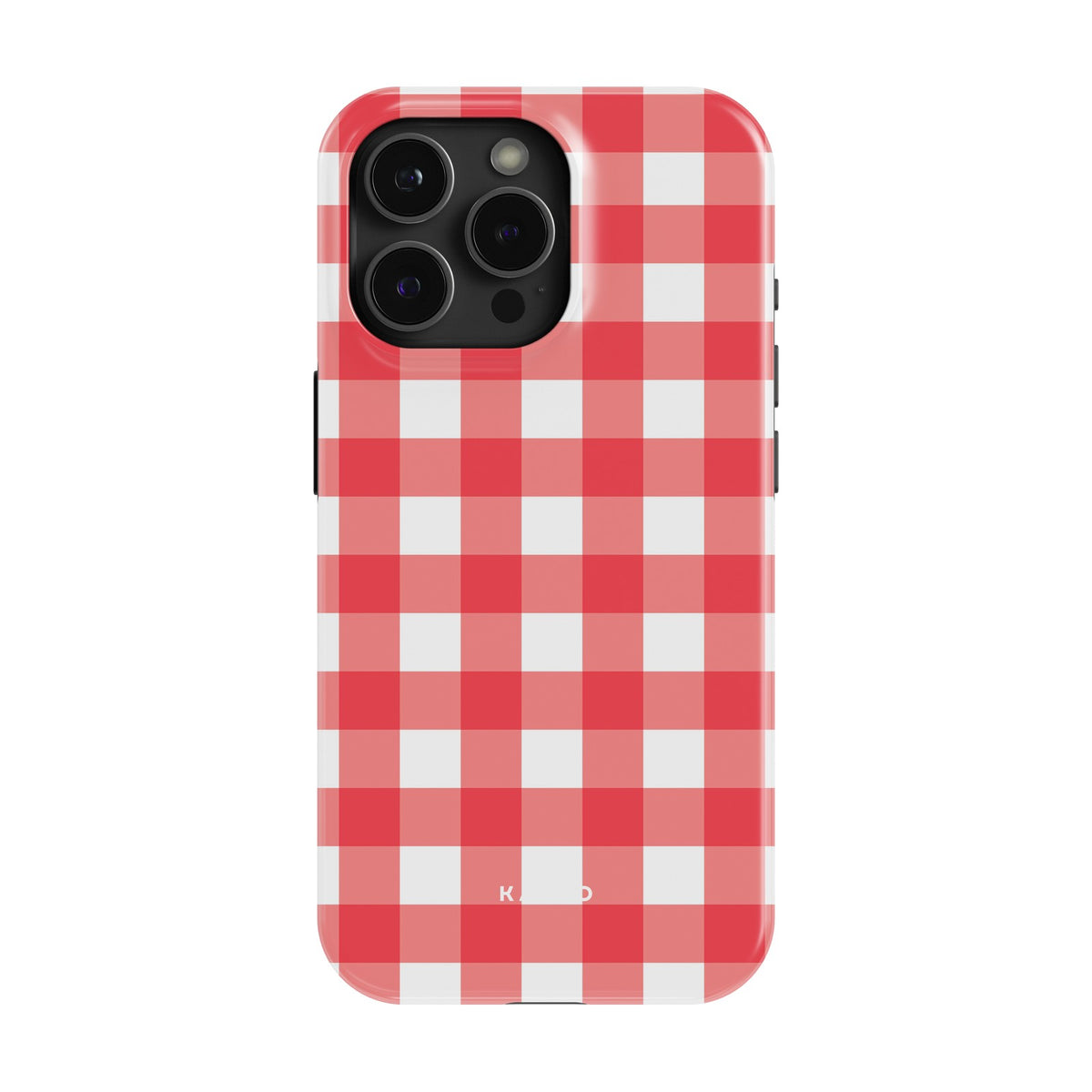 Gingham Red case - iPhone 15 Pro Max