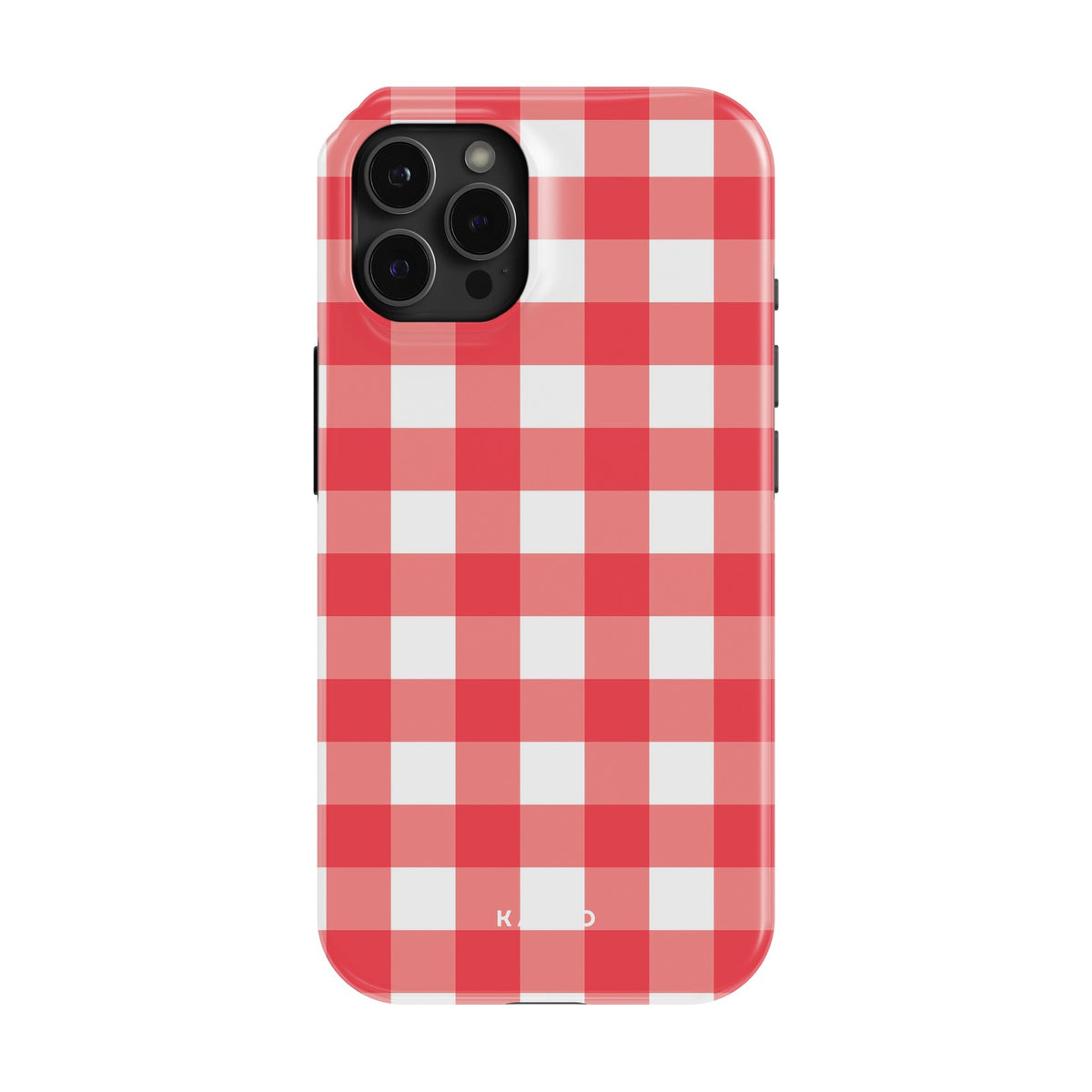 Gingham Red case - iPhone 12 Pro