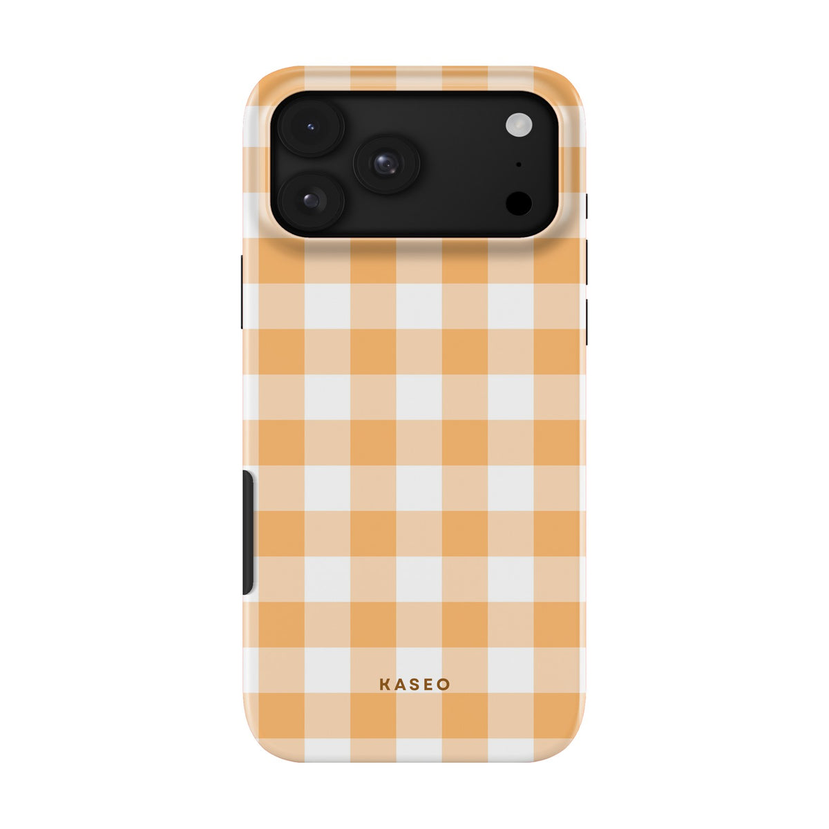 Gingham Yellow case - iPhone 17 Pro Max