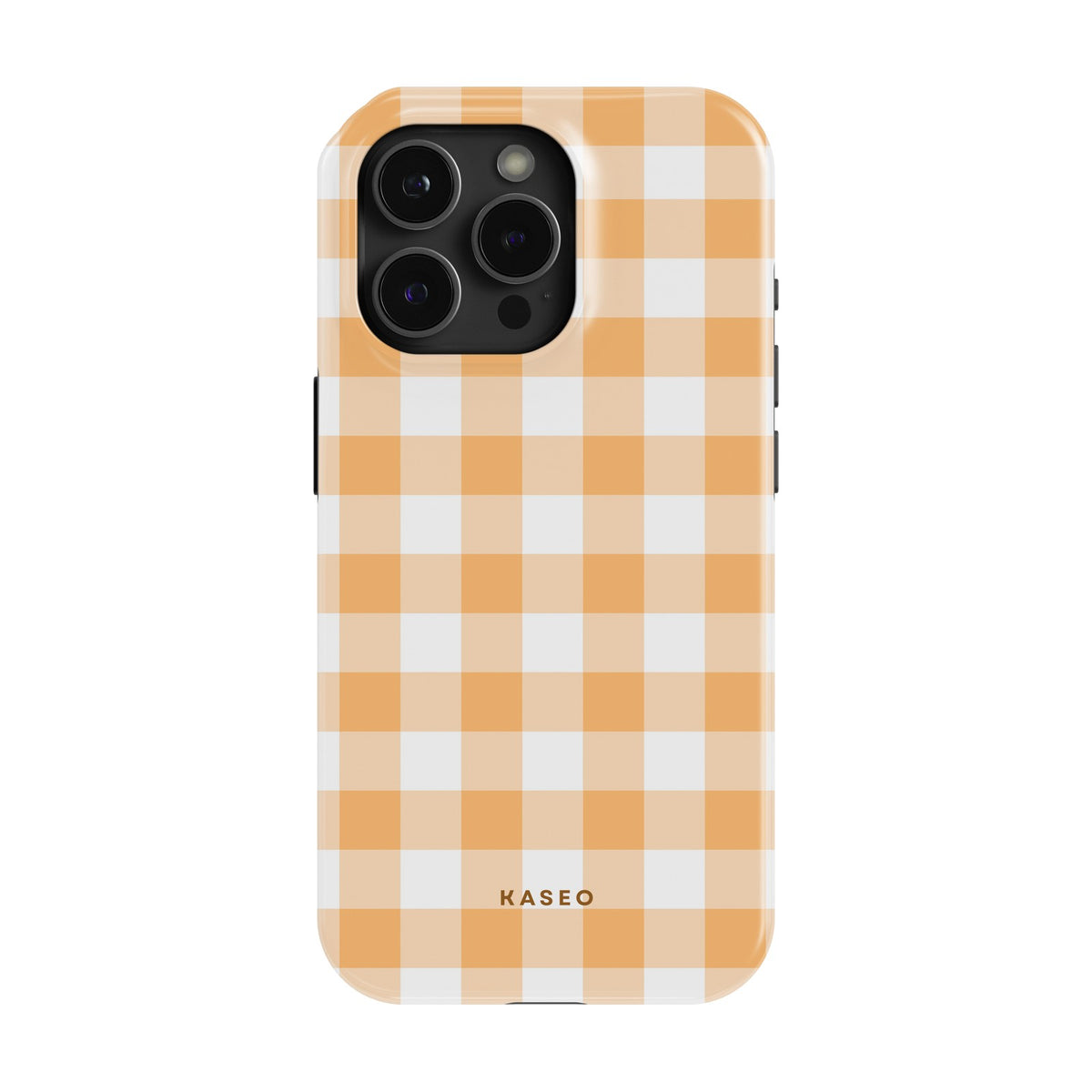 Gingham Yellow case - iPhone 14 Pro Max