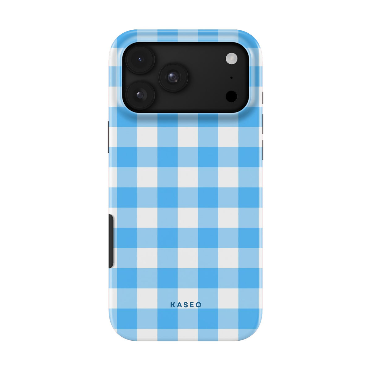 Gingham Sky Blue case - iPhone 18 Pro