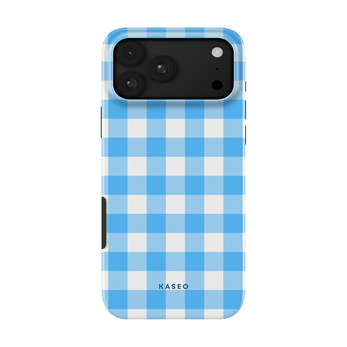 Gingham Sky Blue case - iPhone 18 Pro Max