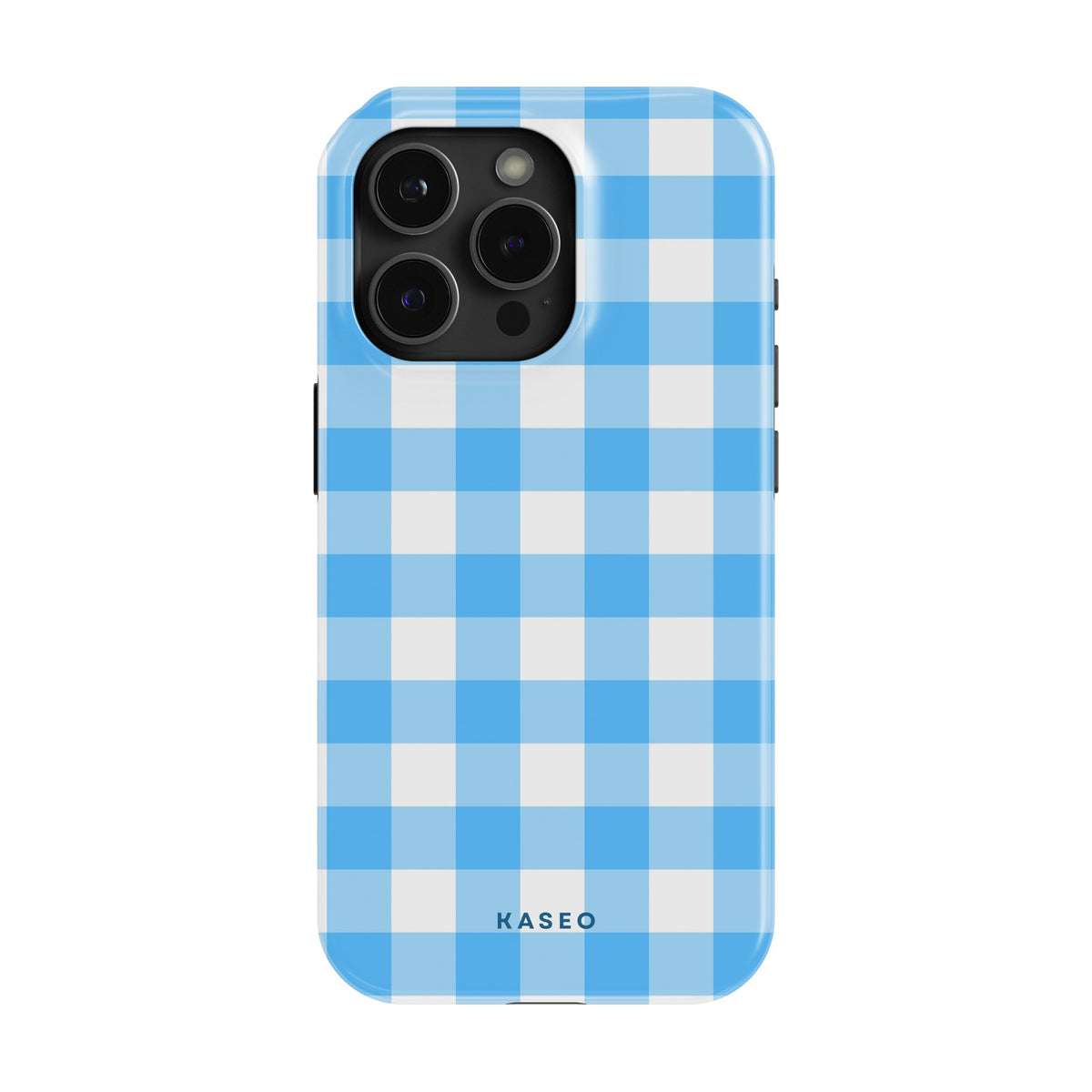 Gingham Sky Blue case - iPhone 13 Pro