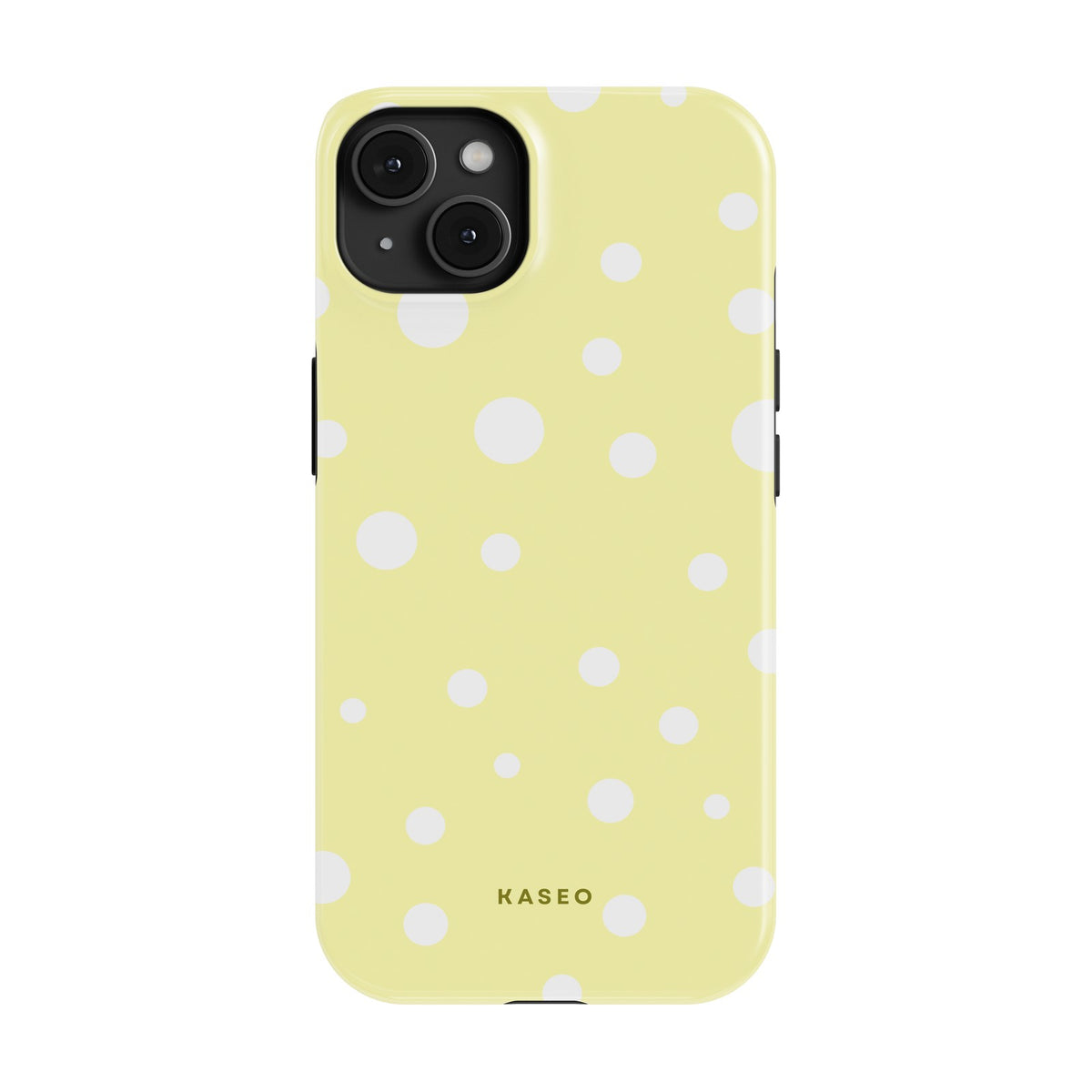 Yellow Splatter case - iPhone 15 Plus