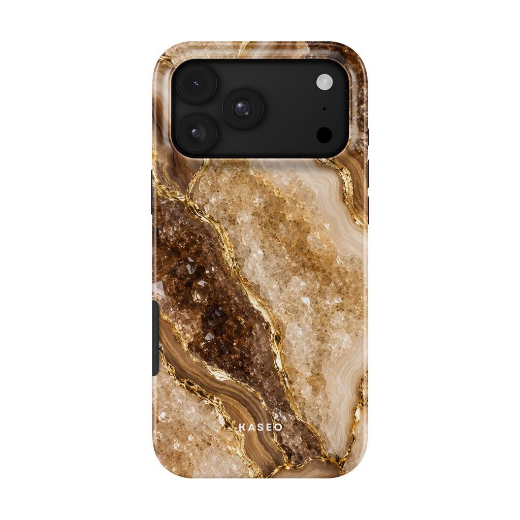 Brown Marble case - iPhone 18 Pro