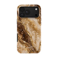 Brown Marble case - iPhone 18 Pro