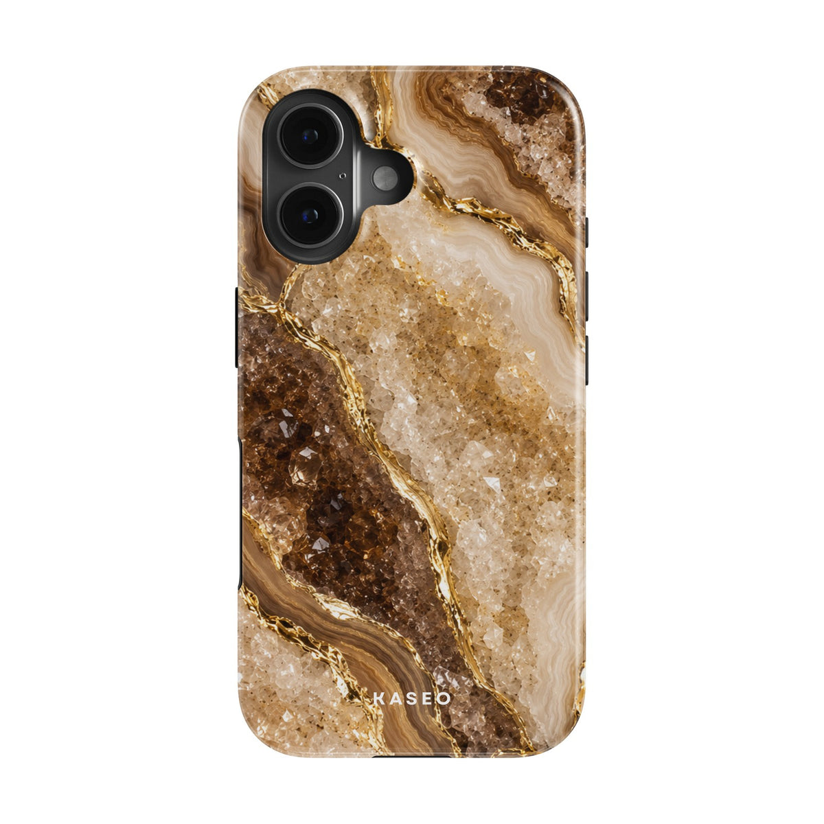 Brown Marble case - iPhone 17