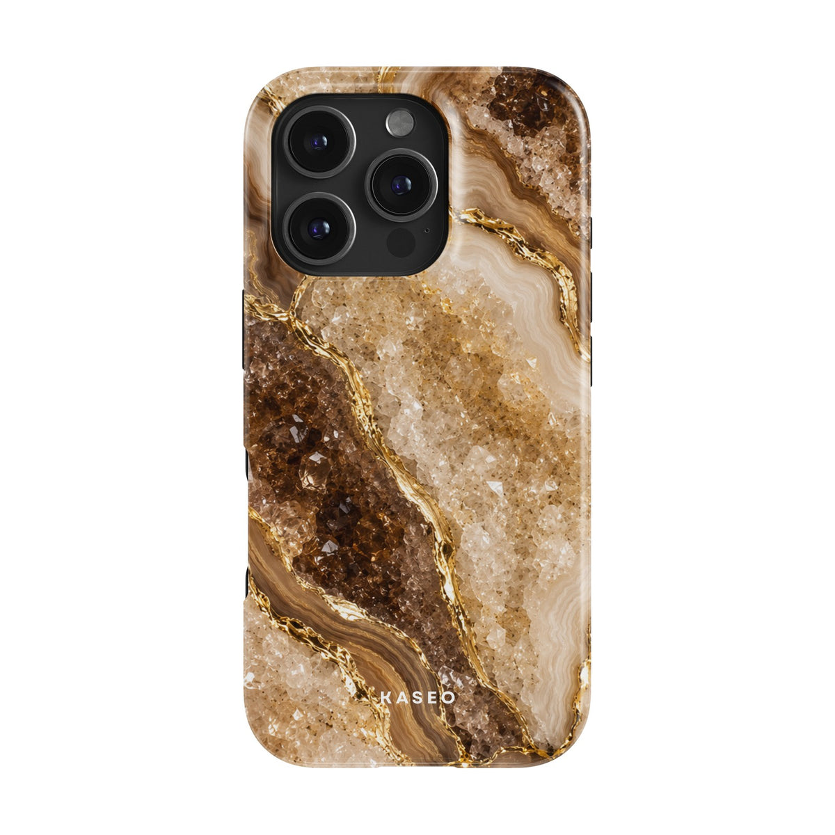 Brown Marble case - iPhone 16 Pro