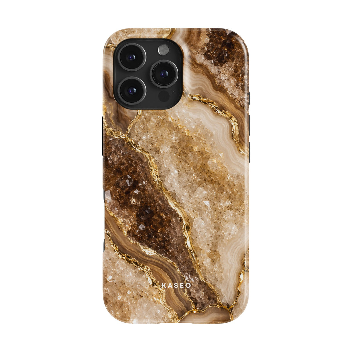 Brown Marble case - iPhone 16 Pro Max