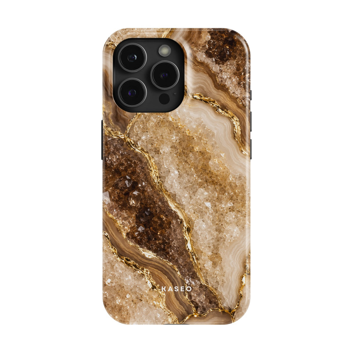 Brown Marble case - iPhone 15 Pro Max