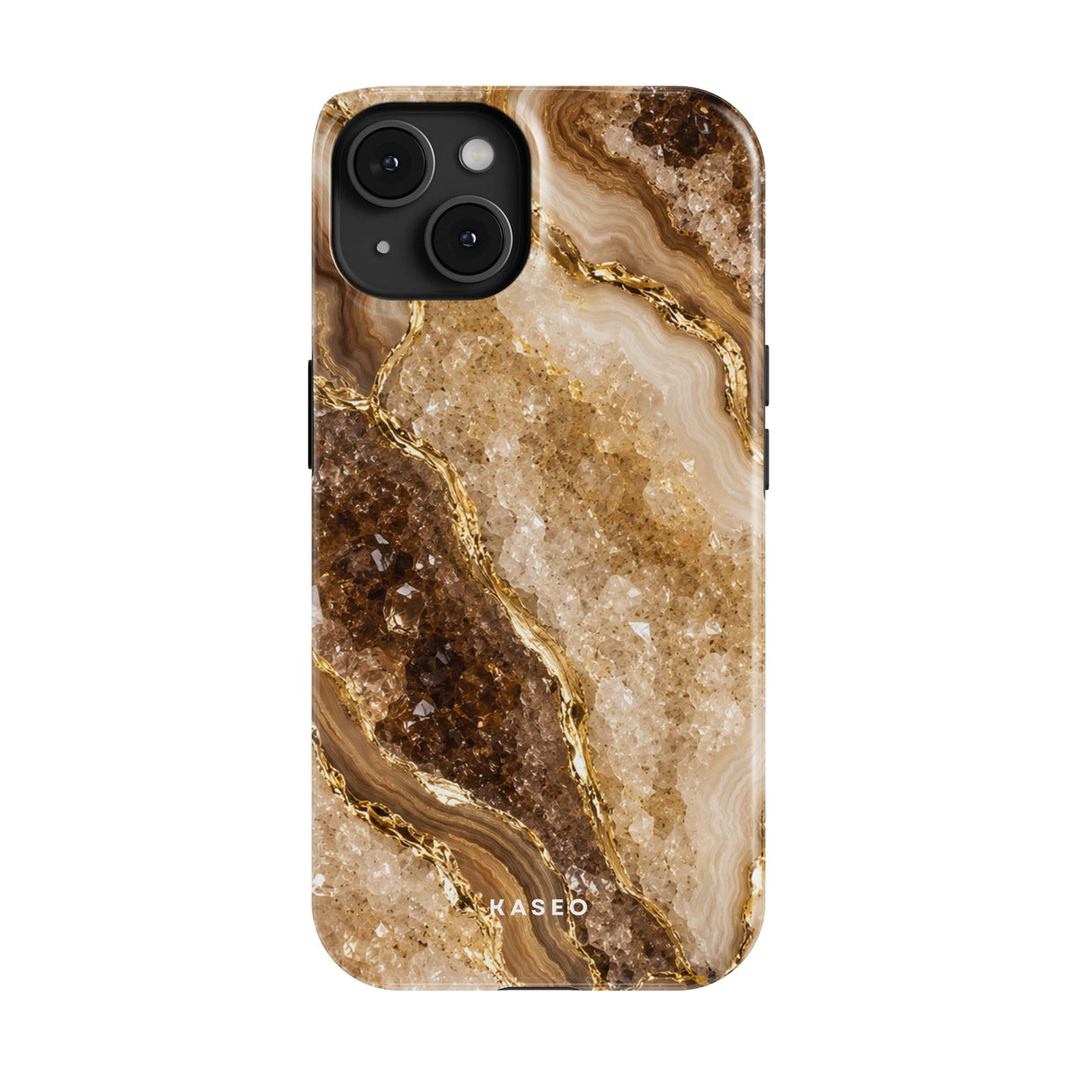 Brown Marble case - iPhone 14