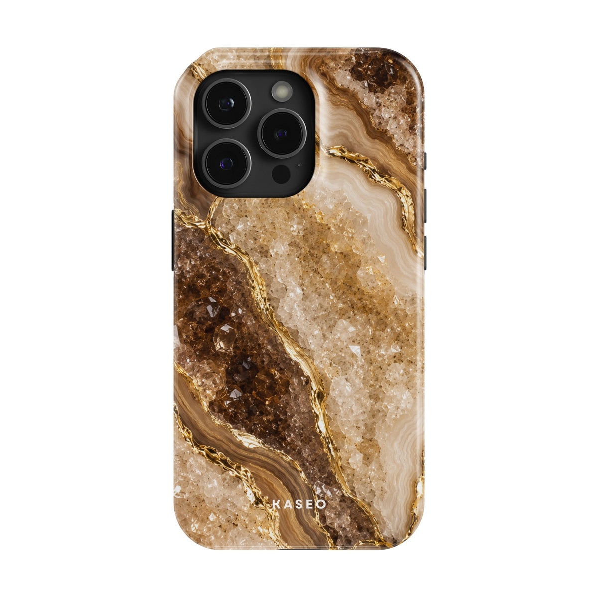 Brown Marble case - iPhone 13 Pro