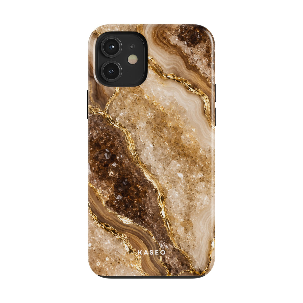 Brown Marble case - iPhone 12