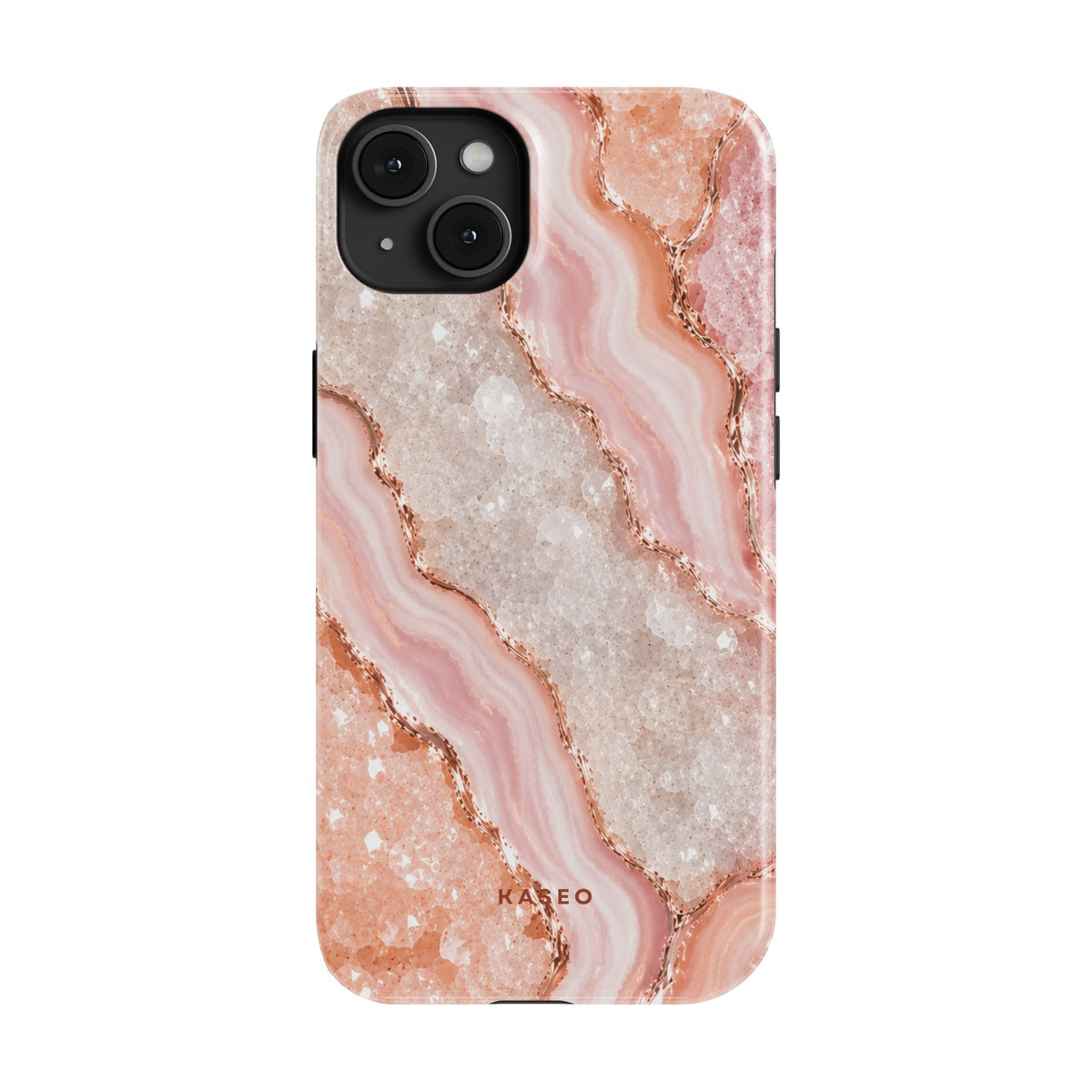 Pink Marble case - iPhone 15 Plus
