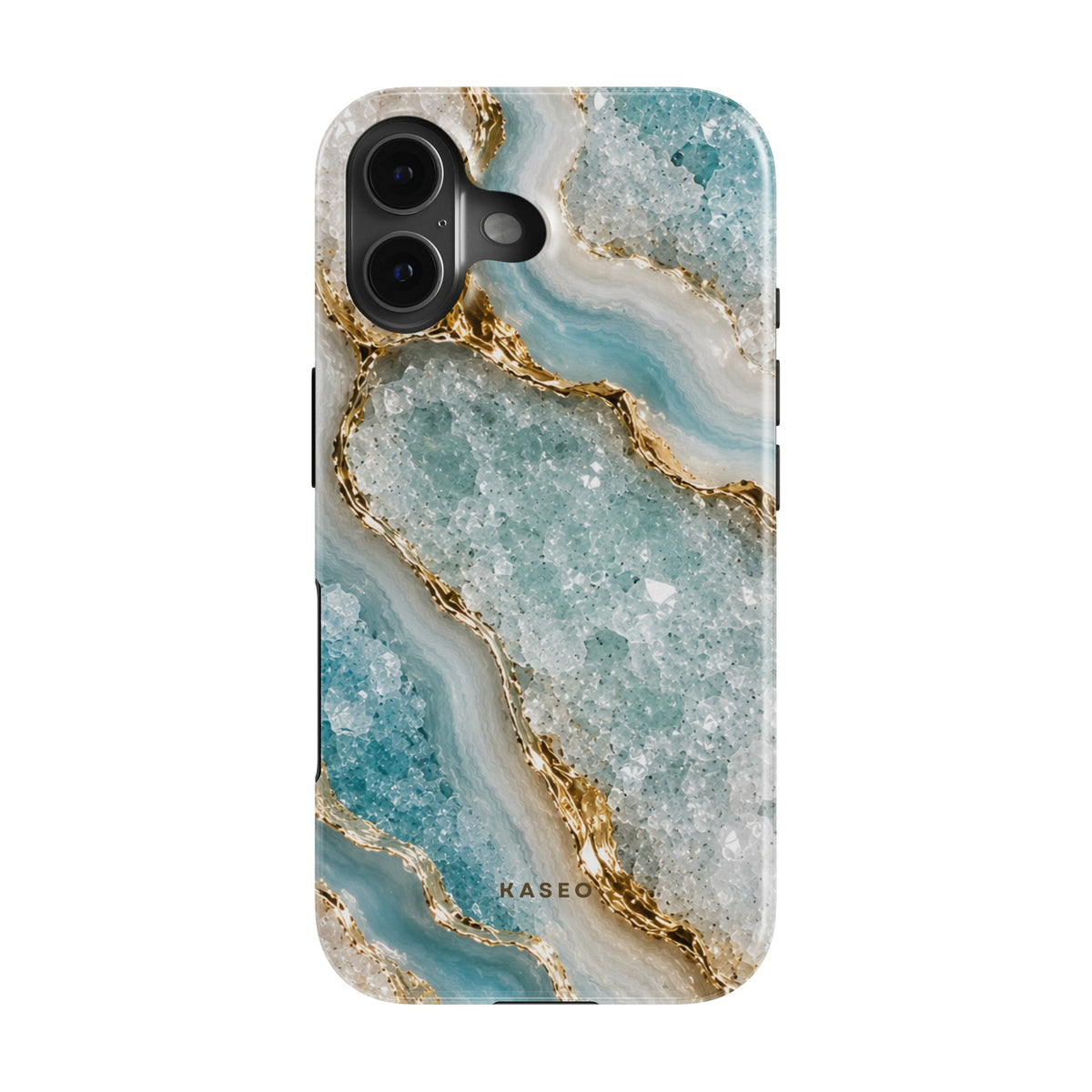 Aqua Marble case - iPhone 16 Plus