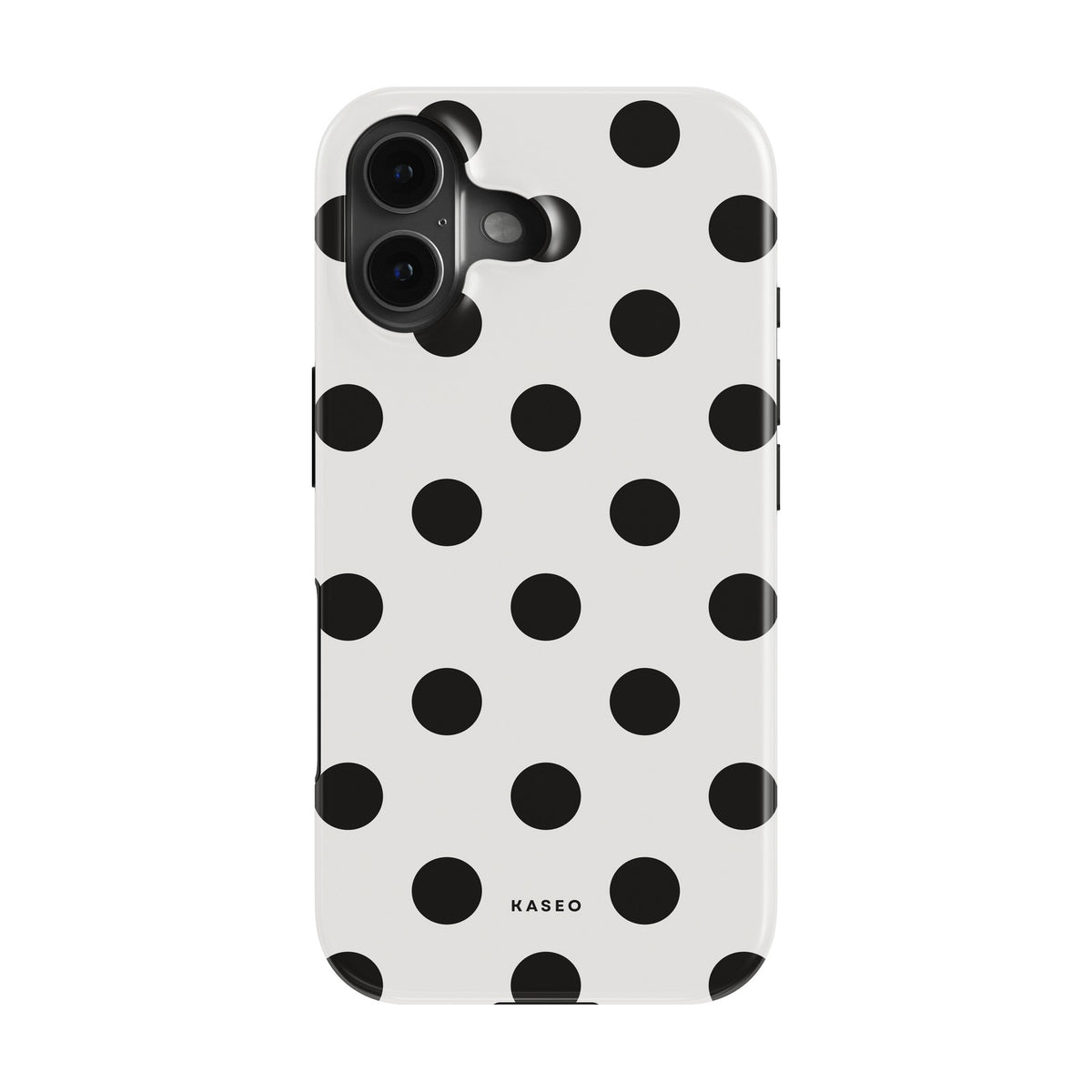 Monochrome Spot case - iPhone 16 Plus