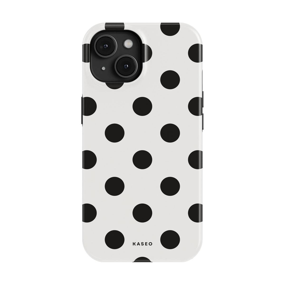 Monochrome Spot case - iPhone 15