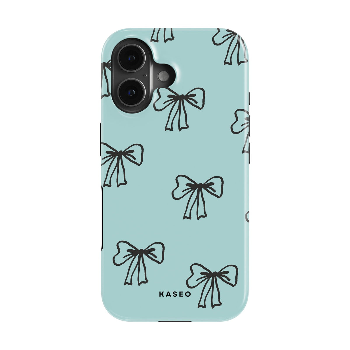 Bow Blue case - iPhone 16