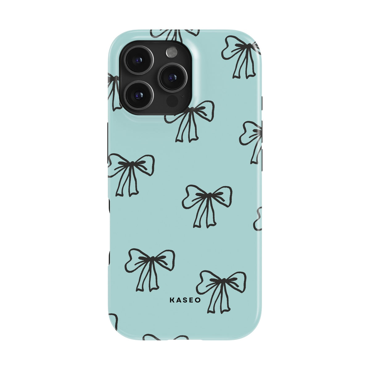 Bow Blue case - iPhone 16 Pro Max
