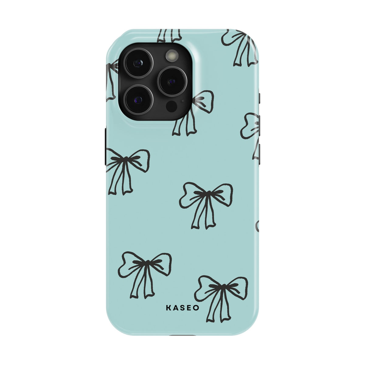 Bow Blue case - iPhone 13 Pro