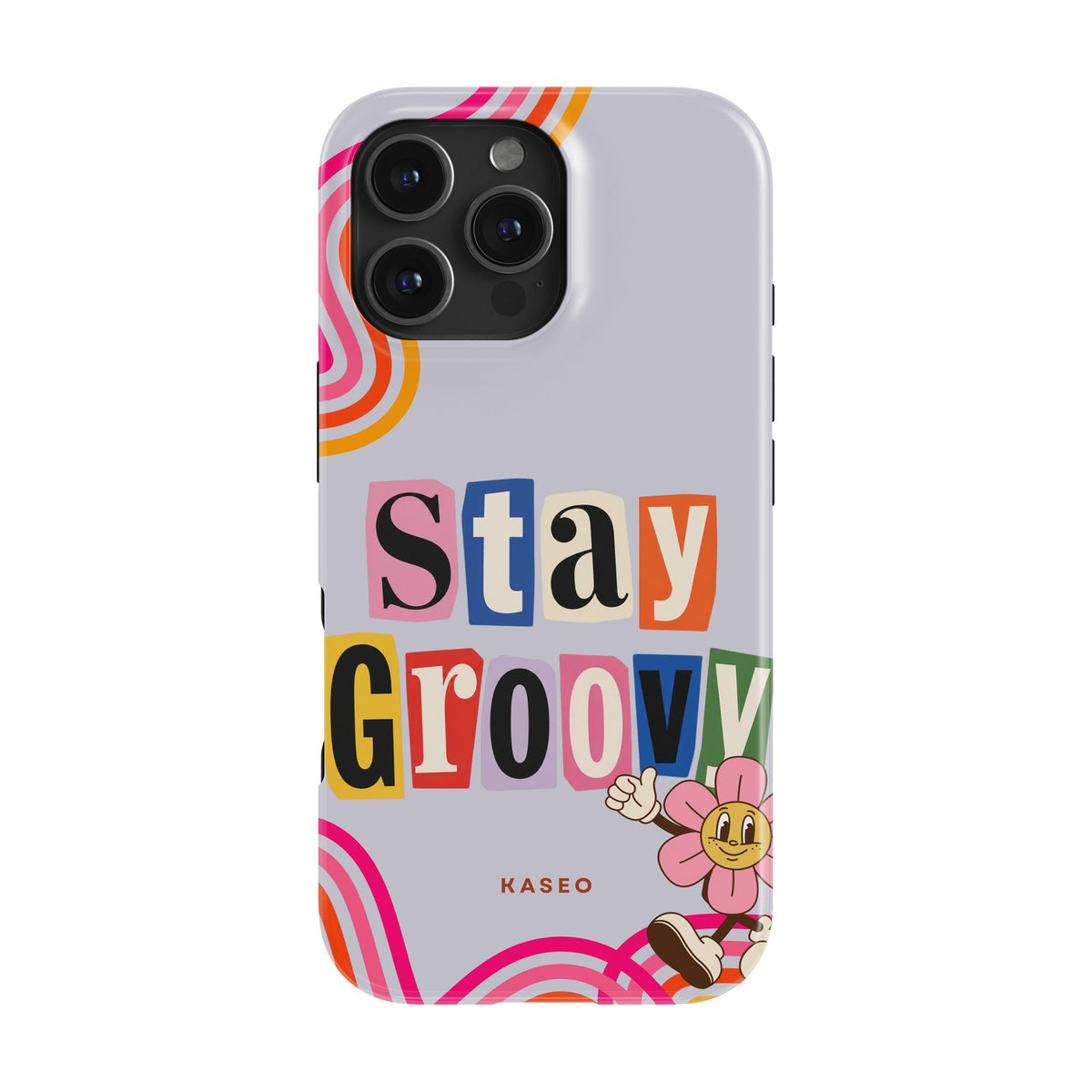 Stay Groovy (Pink Edition) case - iPhone 16 Pro Max