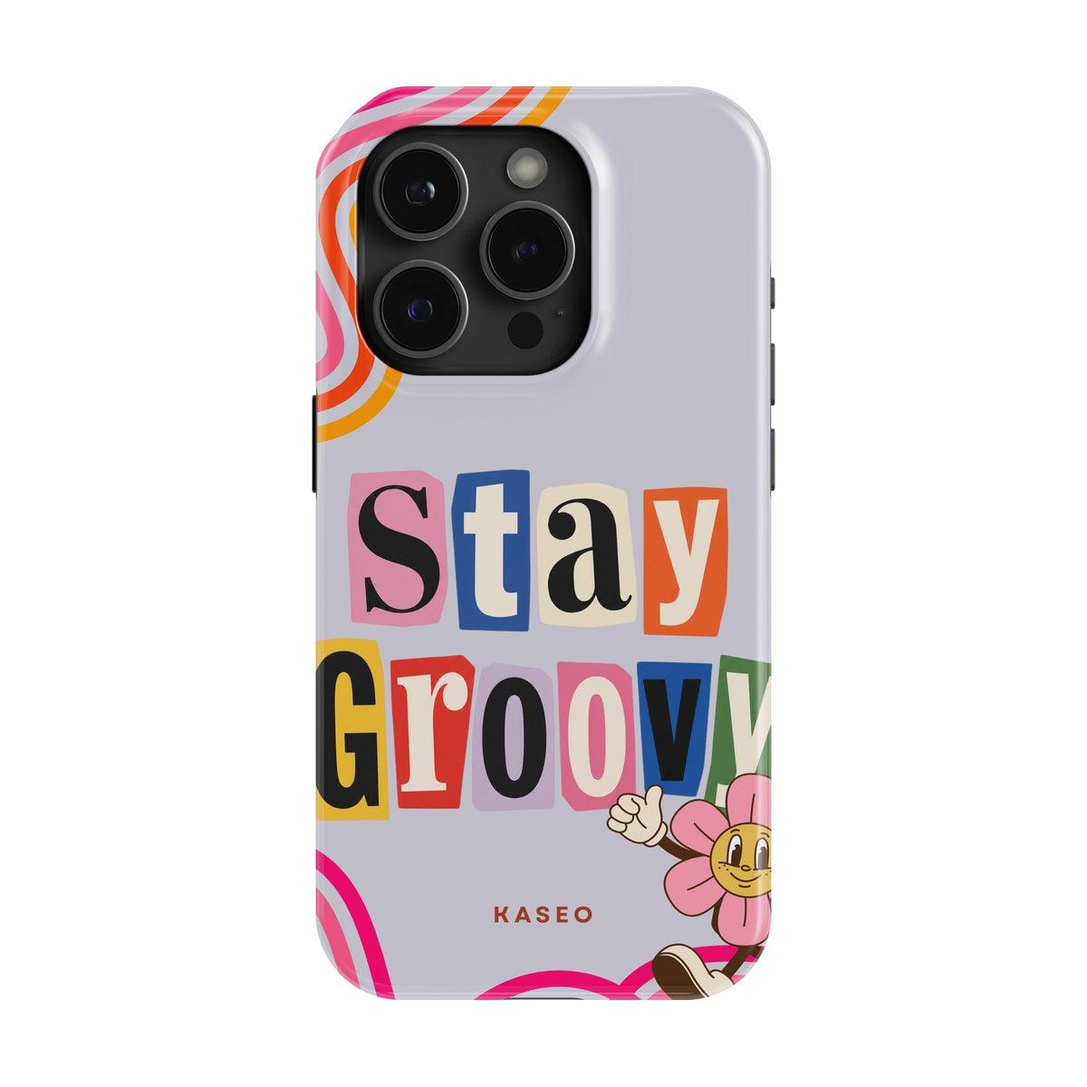 Stay Groovy (Pink Edition) case - iPhone 14 Pro