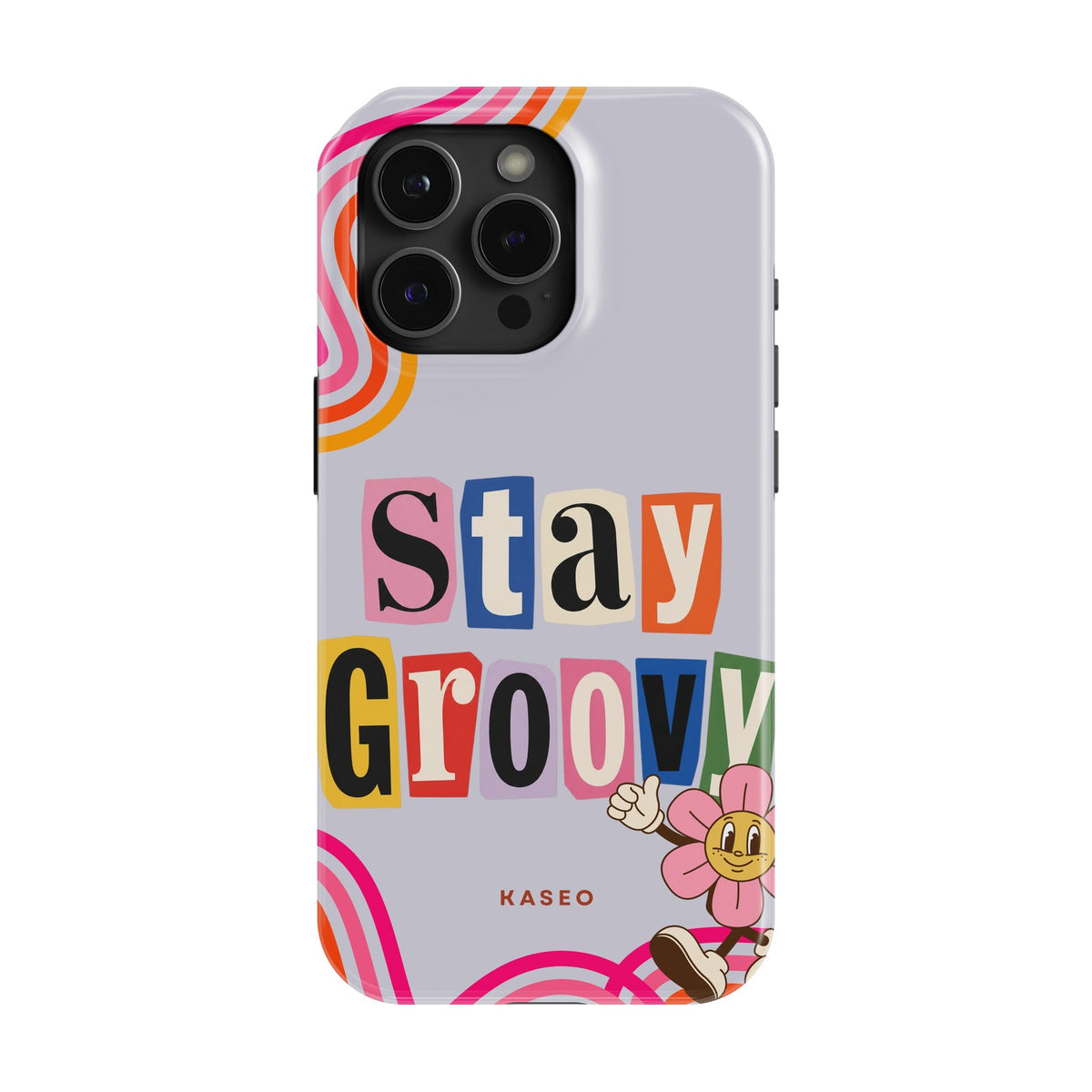 Stay Groovy (Pink Edition) case - iPhone 14 Pro Max