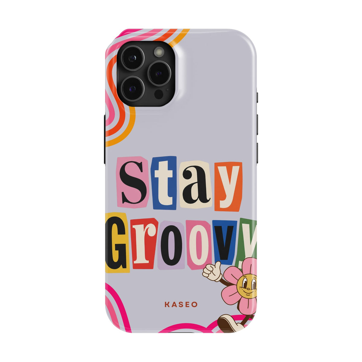 Stay Groovy (Pink Edition) case - iPhone 12 Pro