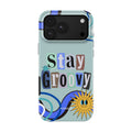 Stay Groovy (Blue Edition) case - iPhone 18 Pro