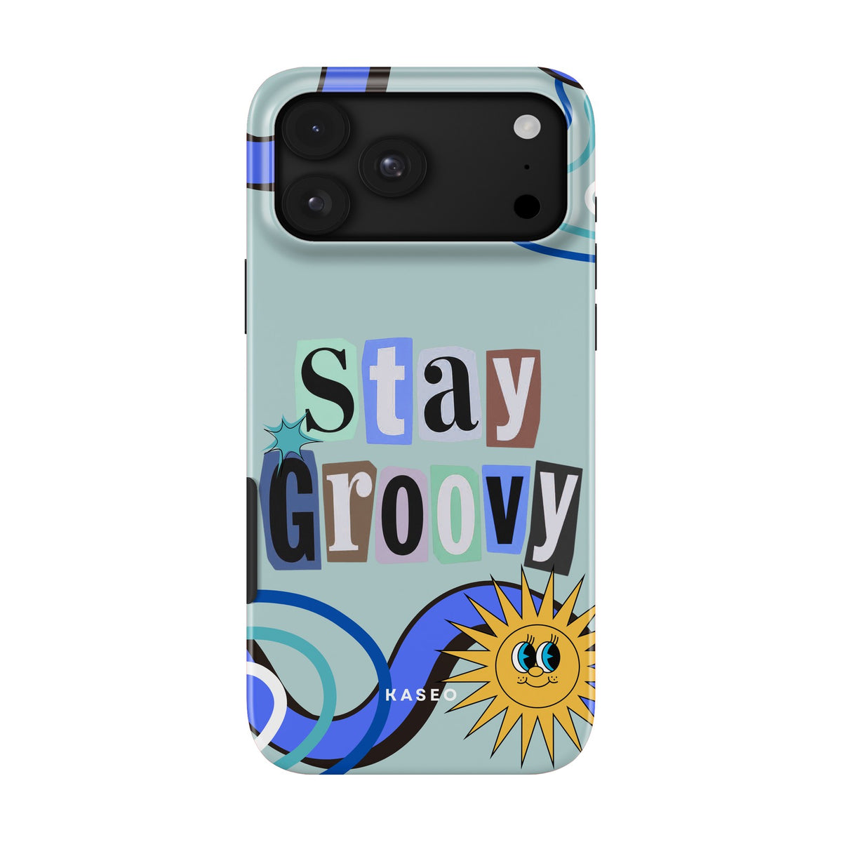 Stay Groovy (Blue Edition) case - iPhone 18 Pro Max