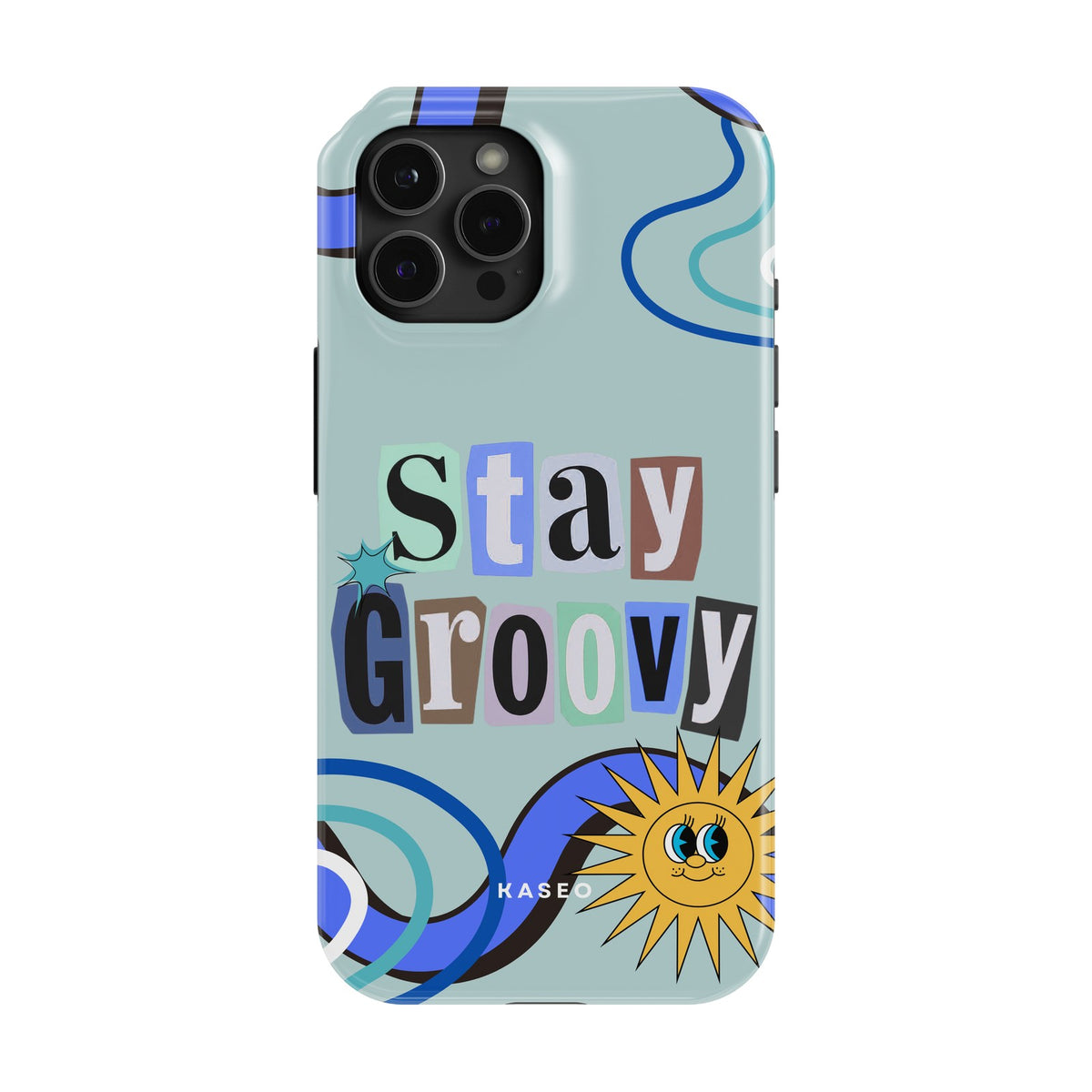 Stay Groovy (Blue Edition) case - iPhone 12 Pro Max