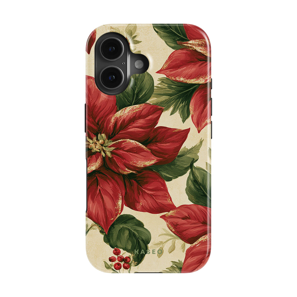 Poinsettia case - iPhone 17