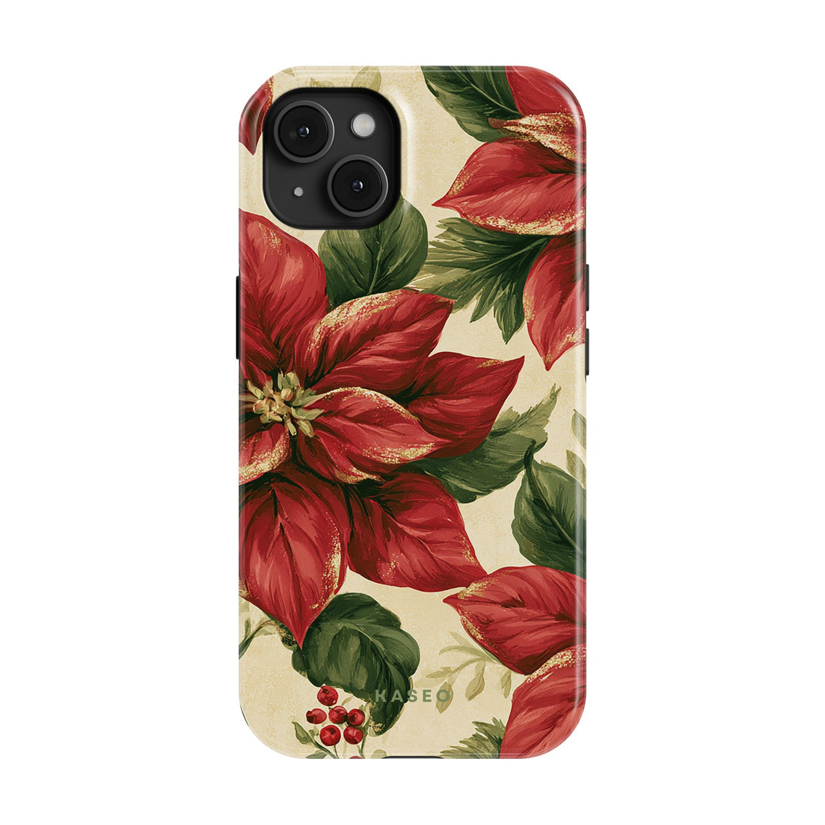 Poinsettia case - iPhone 13