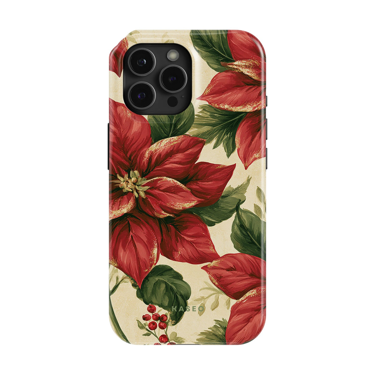 Poinsettia case - iPhone 13 Pro Max