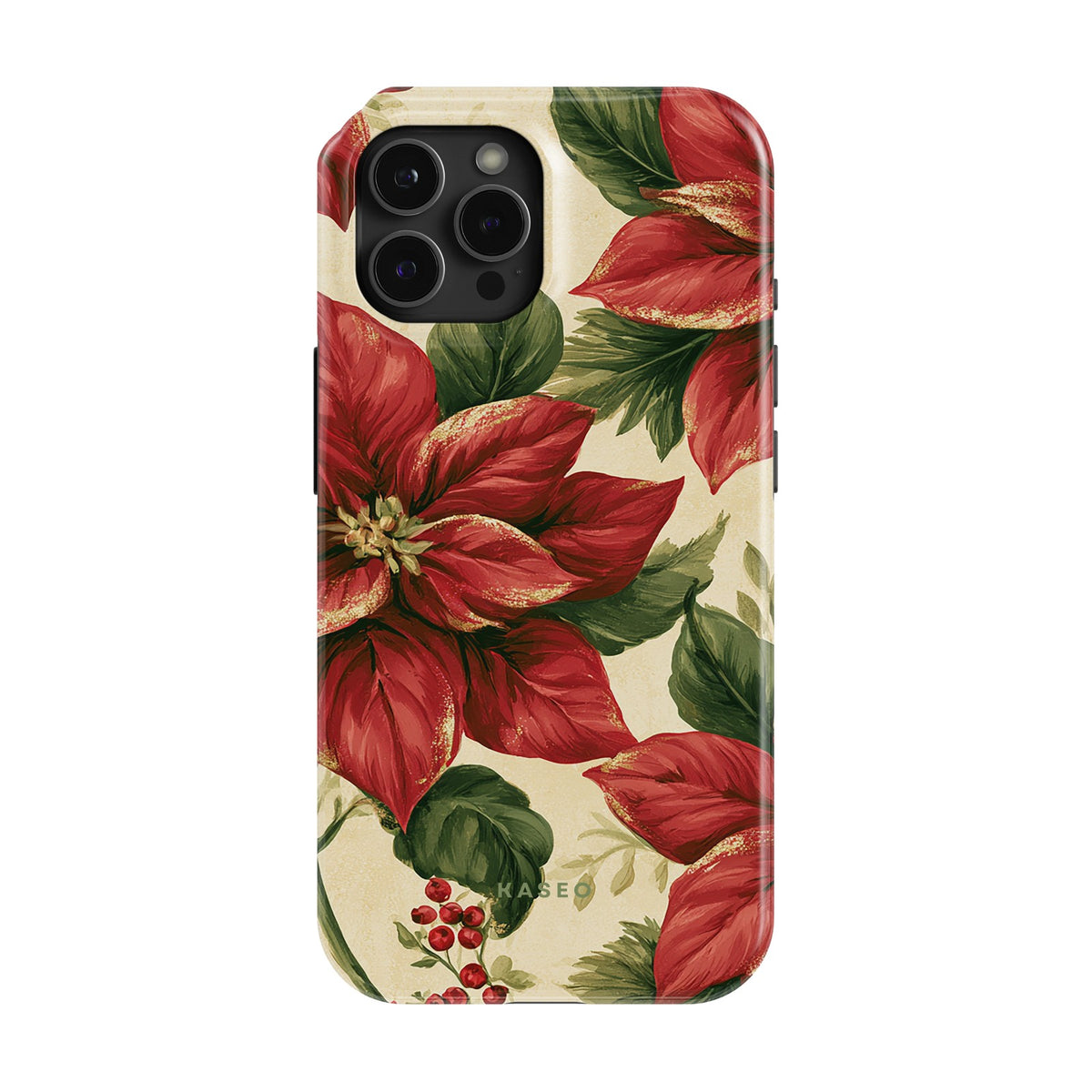 Poinsettia case - iPhone 12 Pro Max