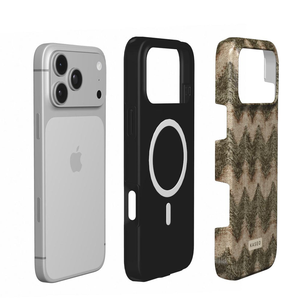 Highland Weave MagSafe phone case - MagSafe layers