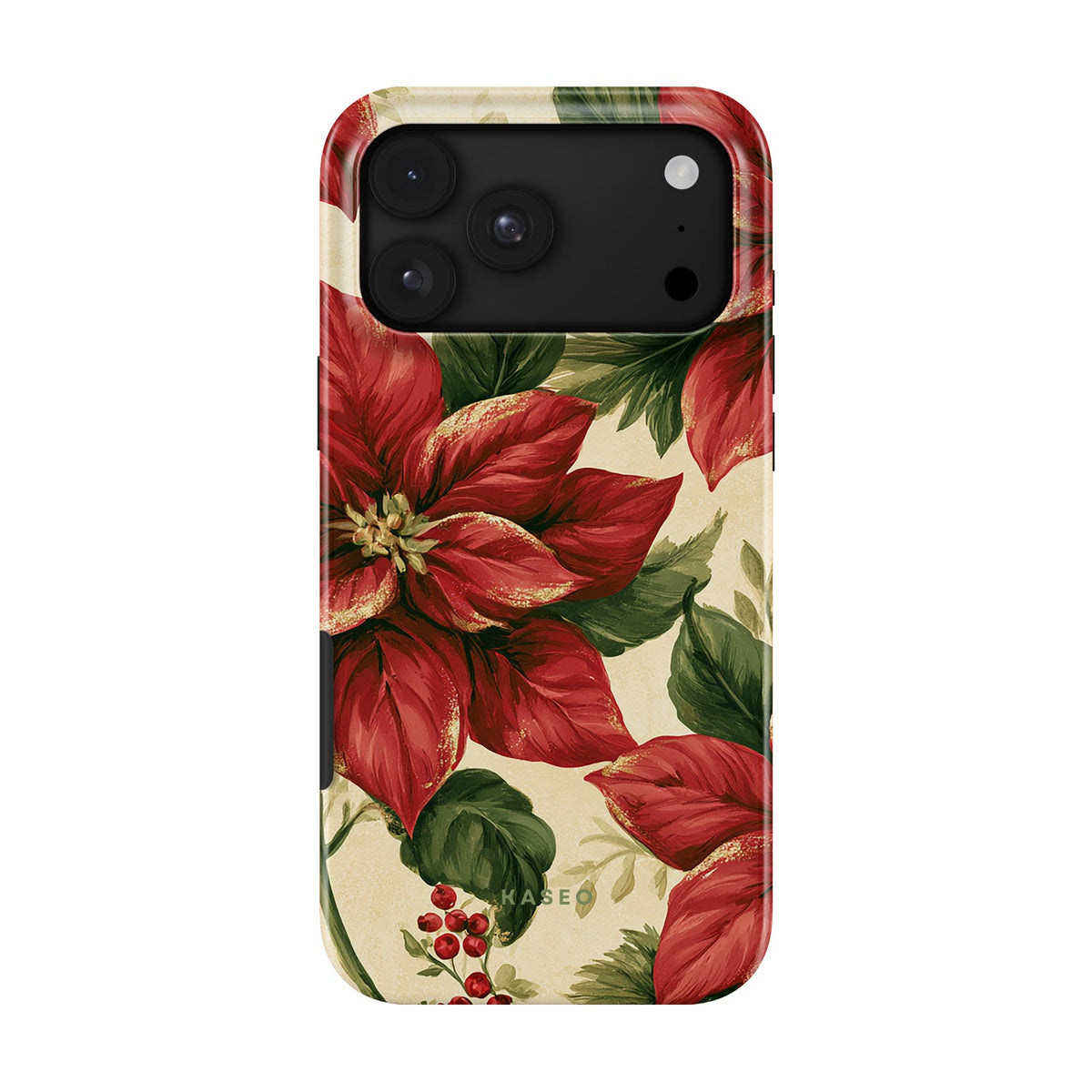 Poinsettia case - iPhone 17 Pro
