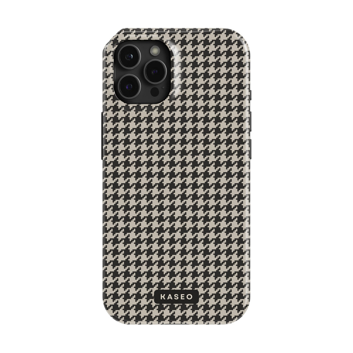 Houndstooth case - iPhone 12 Pro