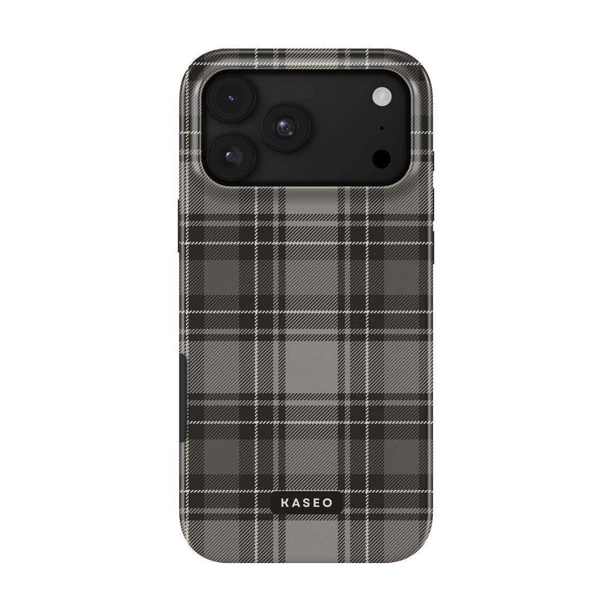Grey Tartan case - iPhone 17 Pro