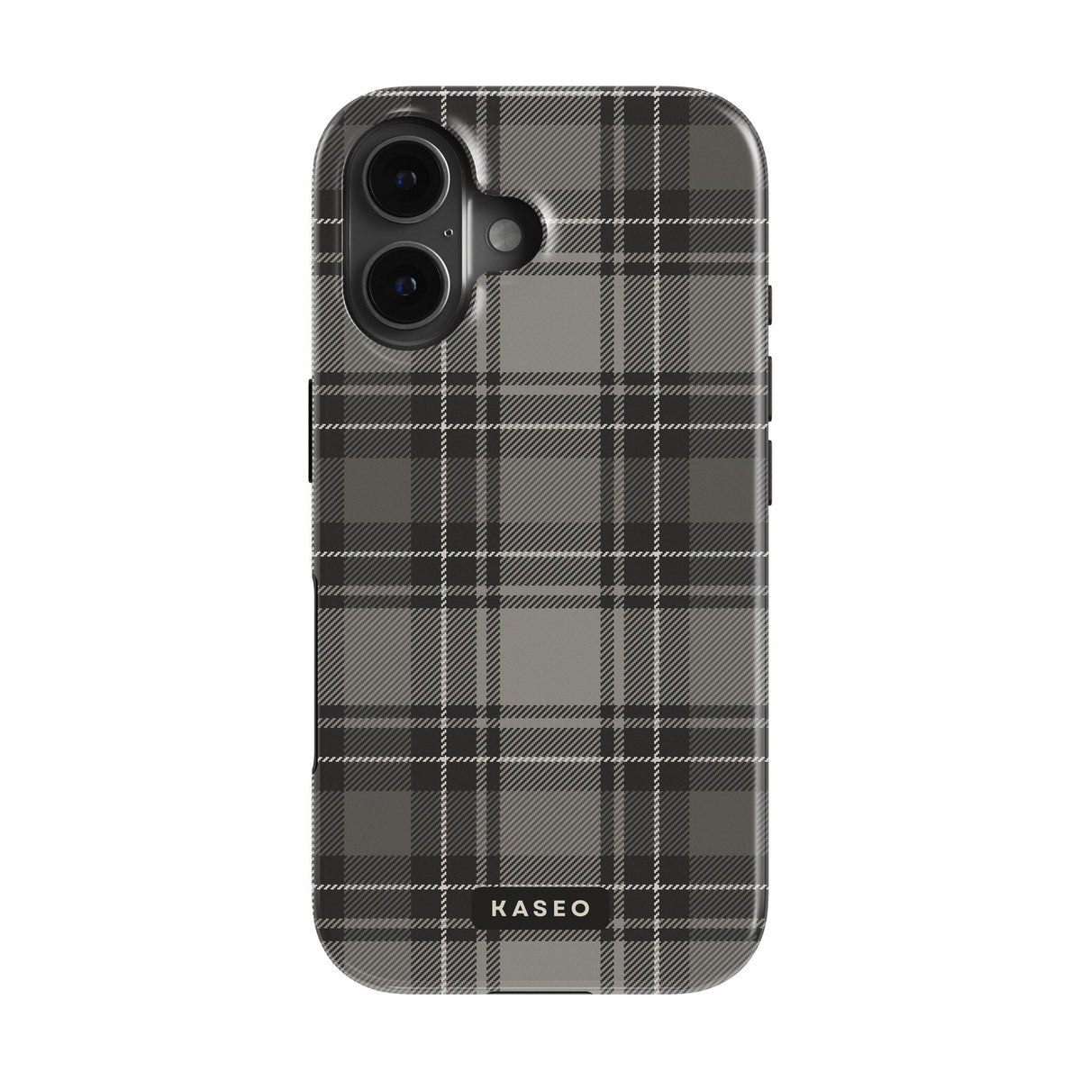 Grey Tartan case - iPhone 16