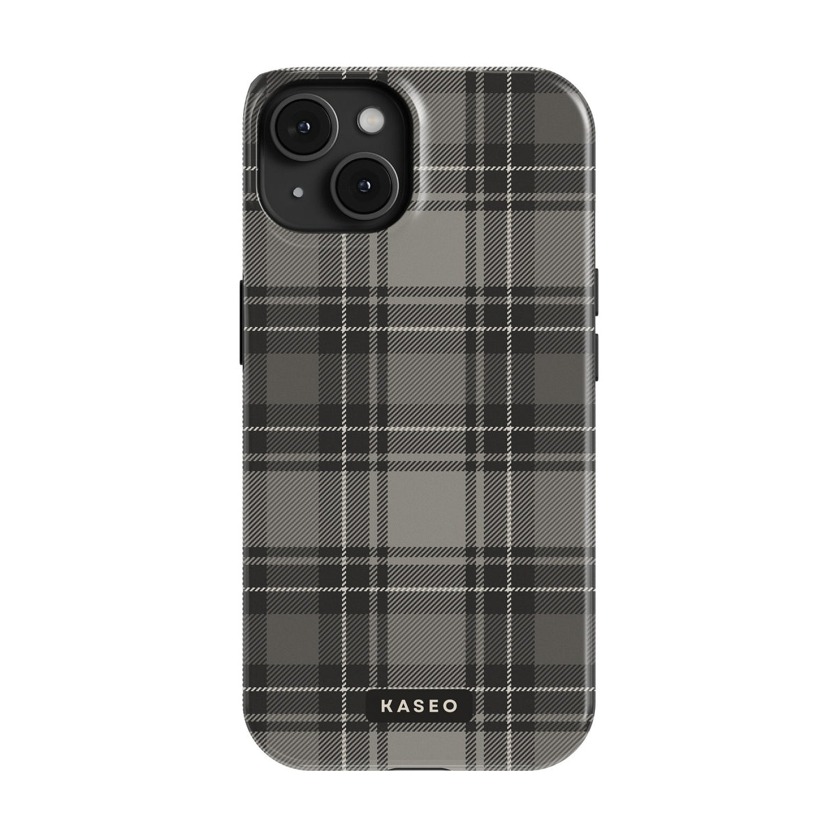 Grey Tartan case - iPhone 14